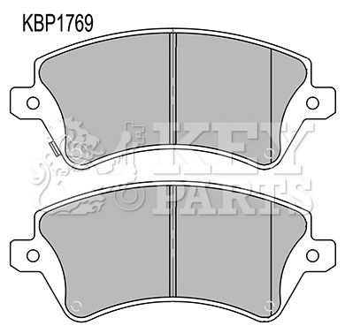 KEY PARTS Комплект тормозных колодок, дисковый тормоз KBP1769